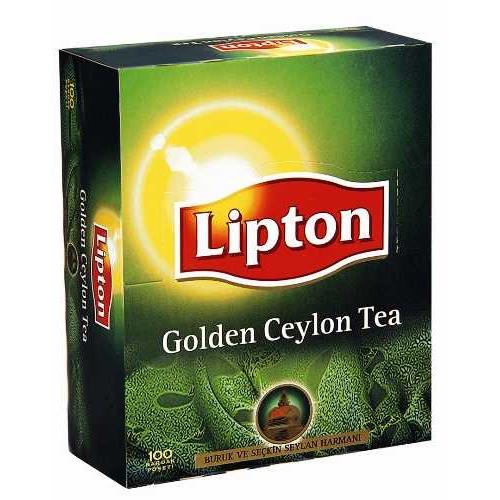 Lipton GOLDEN CEYLON TEA BAGS GLASS